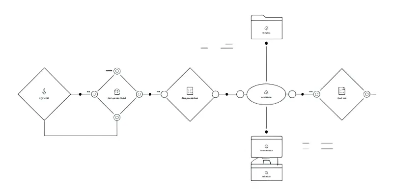 Person setting up a new workspace with organized tools and documents