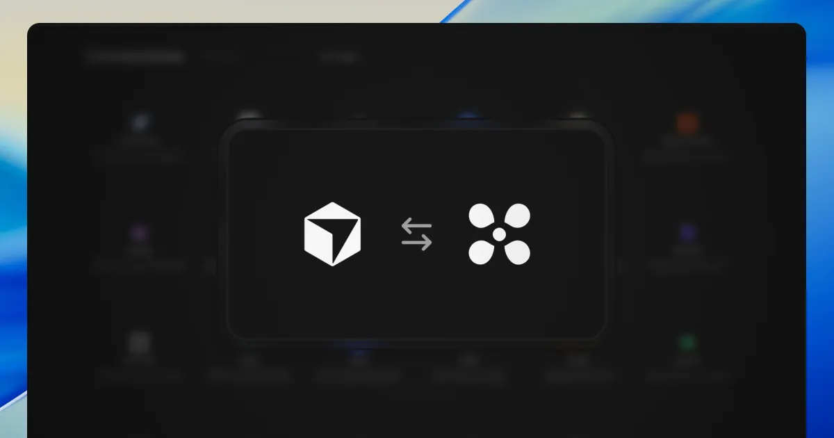 The Cursor connection dialog open over the Connections grid, with the Cursor and Hamster marks joined by a two-way arrow