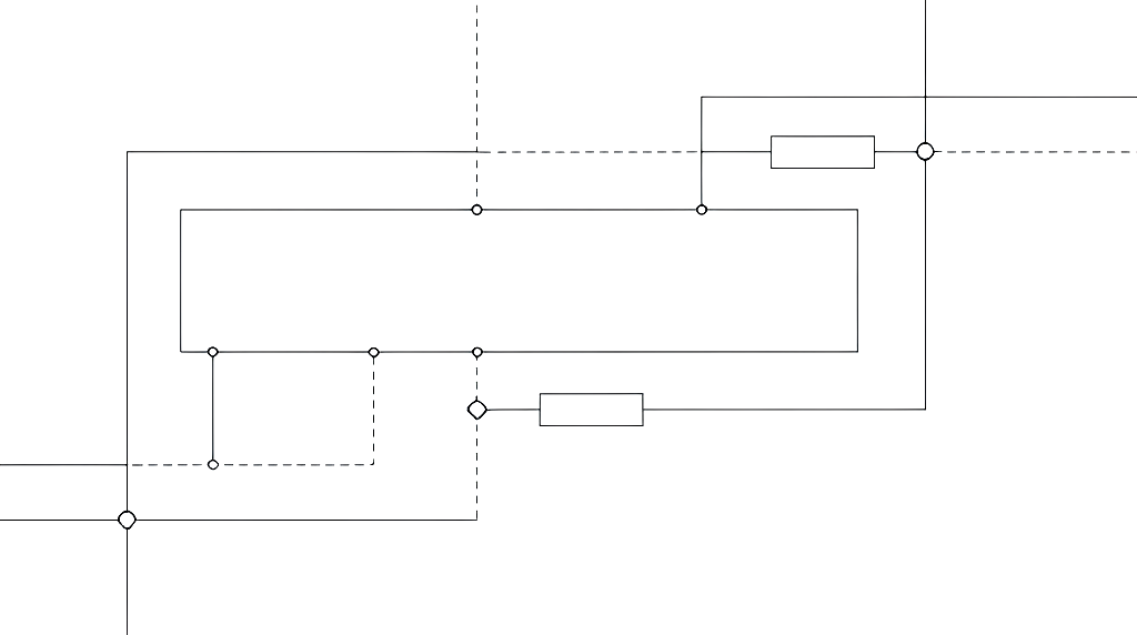 Abstract network connection patterns