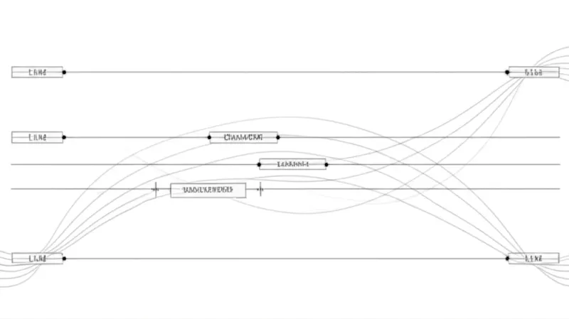 Matrix-style data visualization